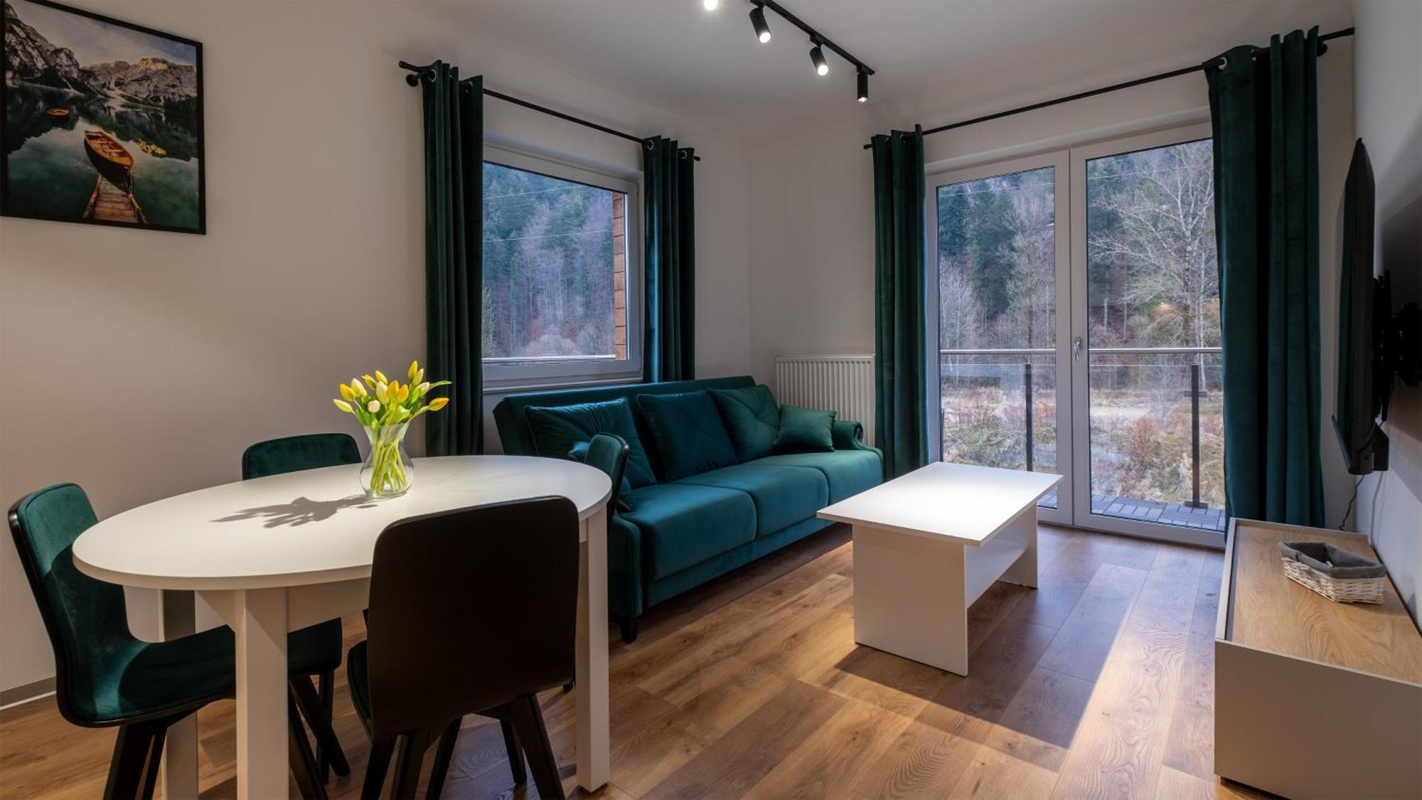 Apartment Sun & Snow River Park Wisla